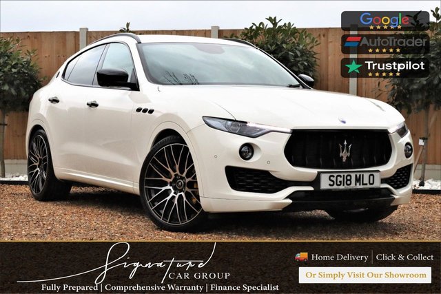 2018 18 MASERATI LEVANTE 3.0 D V6 PAN ROOF 22 INCH WHEELS HUGE SPEC 5d 271 BHP No Deposit Finance & Part Ex Available