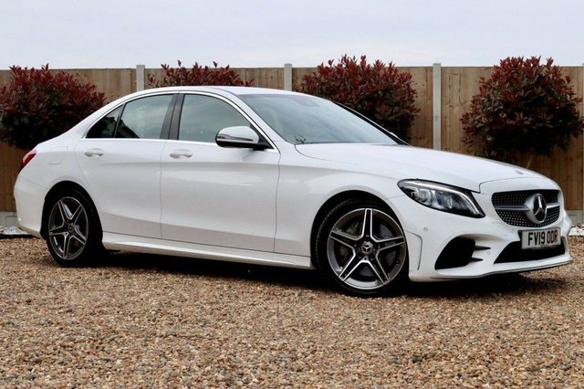 2019 19 Mercedes-Benz C-Class 2.0 C 300 AMG LINE PREMIUM 4d 255 BHP