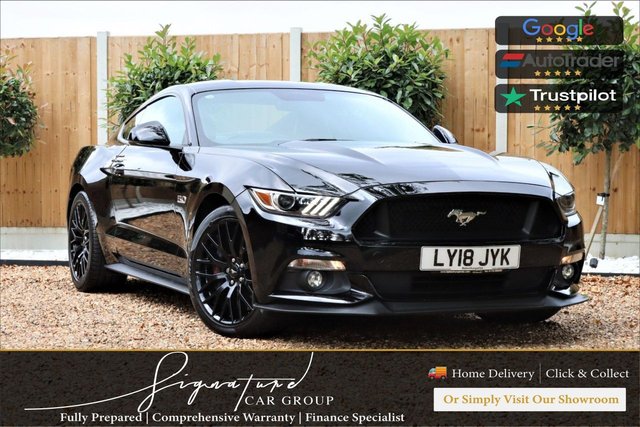 2018 18 FORD MUSTANG 5.0 GT 2d 410 BHP No Deposit Finance & Part Ex Available