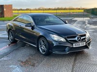 USED 2016 66 MERCEDES-BENZ E-CLASS 3.0 E350 BLUETEC AMG LINE PREMIUM 2d 255 BHP OSIDIAN BLACK++BLACK HEATED LEATHER