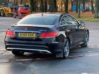 USED 2016 66 MERCEDES-BENZ E-CLASS 3.0 E350 BLUETEC AMG LINE PREMIUM 2d 255 BHP OSIDIAN BLACK++BLACK HEATED LEATHER