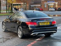 USED 2016 66 MERCEDES-BENZ E-CLASS 3.0 E350 BLUETEC AMG LINE PREMIUM 2d 255 BHP OSIDIAN BLACK++BLACK HEATED LEATHER