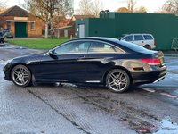 USED 2016 66 MERCEDES-BENZ E-CLASS 3.0 E350 BLUETEC AMG LINE PREMIUM 2d 255 BHP OSIDIAN BLACK++BLACK HEATED LEATHER