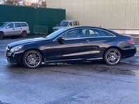 USED 2016 66 MERCEDES-BENZ E-CLASS 3.0 E350 BLUETEC AMG LINE PREMIUM 2d 255 BHP OSIDIAN BLACK++BLACK HEATED LEATHER