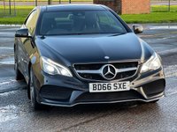 USED 2016 66 MERCEDES-BENZ E-CLASS 3.0 E350 BLUETEC AMG LINE PREMIUM 2d 255 BHP OSIDIAN BLACK++BLACK HEATED LEATHER