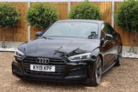 USED 2019 19 AUDI A5 2.0 TFSI BLACK EDITION 2d 188 BHP No Deposit Finance & Part Ex Available