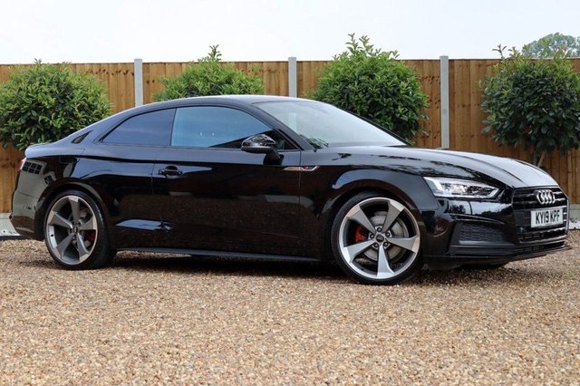 2019 19 Audi A5 2.0 TFSI BLACK EDITION 2d 188 BHP