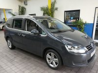 USED 2019 19 VOLKSWAGEN SHARAN 2.0 SE NAVIGATION TDI DSG 5d 148 BHP 7 SEATS SAT NAV HEATED SEATS CRUISE REAR CAMERA BLINDSPOT ASSIST LANE ASSIST ADAPTIVE CRUISE CONTROL STUNNING EXAMPLE