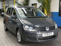 USED 2019 19 VOLKSWAGEN SHARAN 2.0 SE NAVIGATION TDI DSG 5d 148 BHP 7 SEATS SAT NAV HEATED SEATS CRUISE REAR CAMERA BLINDSPOT ASSIST LANE ASSIST ADAPTIVE CRUISE CONTROL STUNNING EXAMPLE
