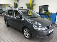 USED 2019 19 VOLKSWAGEN SHARAN 2.0 SE NAVIGATION TDI DSG 5d 148 BHP 7 SEATS SAT NAV HEATED SEATS CRUISE REAR CAMERA BLINDSPOT ASSIST LANE ASSIST ADAPTIVE CRUISE CONTROL STUNNING EXAMPLE