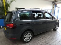 USED 2019 19 VOLKSWAGEN SHARAN 2.0 SE NAVIGATION TDI DSG 5d 148 BHP 7 SEATS SAT NAV HEATED SEATS CRUISE REAR CAMERA BLINDSPOT ASSIST LANE ASSIST ADAPTIVE CRUISE CONTROL STUNNING EXAMPLE