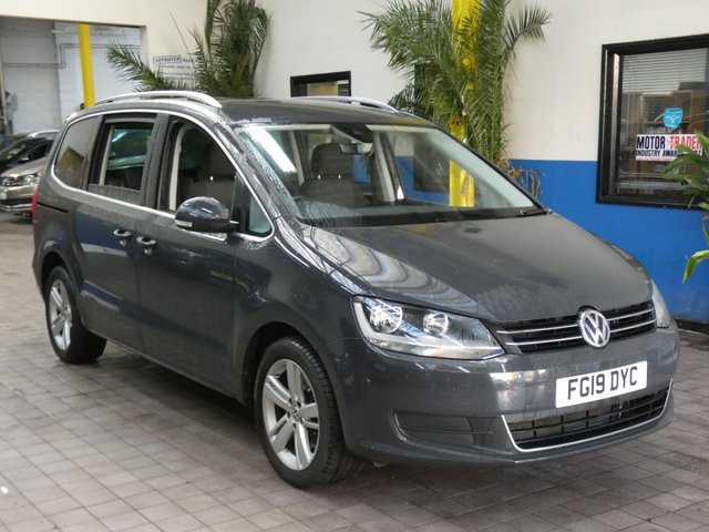 2019 19 Volkswagen Sharan 2.0 SE NAVIGATION TDI DSG 5d 148 BHP