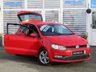 USED 2016 66 VOLKSWAGEN POLO 1.0 MATCH 3d 60 BHP Finished in FLASH RED with contrasting Grey cloth seats. This Polo is still one of the best small cars you can buy. It is comfortable and has a spacious, plush interior. The 1.0 engine makes it nippy and a fun car to drive. Ideal 1st car or small family car. Features include, &pound;20 Road tax, Cruise control, B/Tooth, DAB Radio, A/C, Alloys and much more. Serviced at 11231 miles, 18466 miles, 27607 miles, 34451 miles, 40427 miles and at 44880 miles. MOT due 28/9/2023.