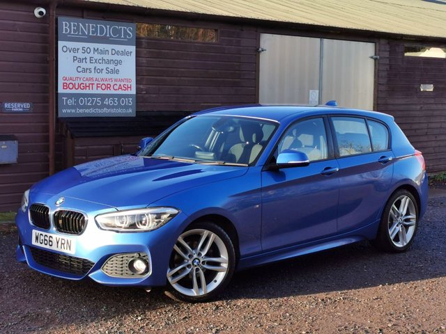 2016 66 BMW 1 Series 2.0 118D M SPORT 5d 147 BHP