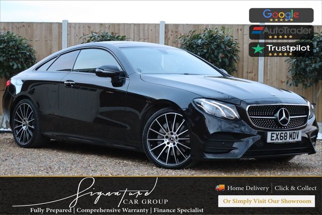 2018 68 MERCEDES-BENZ E CLASS 2.0 E 220 D AMG LINE PREMIUM 2d 192 BHP No Deposit Finance & Part Ex Available