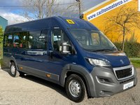 USED 2016 16 PEUGEOT BOXER 2.2 HDI 435 L4H2 MINIBUS WAV 17 SEAT  WHEELCHAIR ADAPED 17s MINIBUS