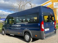 USED 2016 16 PEUGEOT BOXER 2.2 HDI 435 L4H2 MINIBUS WAV 17 SEAT  WHEELCHAIR ADAPED 17s MINIBUS
