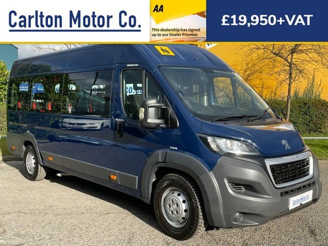 2016 16 Peugeot Boxer 2.2 HDI 435 L4H2 MINIBUS WAV 17 SEAT 