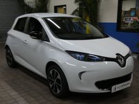 USED 2018 68 RENAULT ZOE 0.0 I DYNAMIQUE NAV 5d 92 BHP &pound;0 ROAD TAX SAT NAV PARKING SENSORS VAT Q BATTERY OWNERSHIP INCLUDED