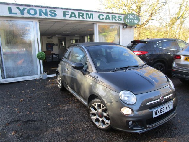 2013 63 Fiat 500c 1.2 MULTIJET GQ 3d 95 BHP CONVERTIBLE *SPECIAL EDITION*