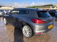 USED 2015 65 VOLKSWAGEN SCIROCCO 1.4 GT TSI BLUEMOTION TECHNOLOGY 2d 123 BHP 2 KEYS+1 FORMER KEEPER+AIR CON+HALF LEATHER SEATS+NAVIGATION+ALLOYS+DAB+USB+AUX+MEDIA+BLUETOOTH