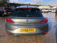 USED 2015 65 VOLKSWAGEN SCIROCCO 1.4 GT TSI BLUEMOTION TECHNOLOGY 2d 123 BHP 2 KEYS+1 FORMER KEEPER+AIR CON+HALF LEATHER SEATS+NAVIGATION+ALLOYS+DAB+USB+AUX+MEDIA+BLUETOOTH
