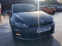 USED 2015 65 VOLKSWAGEN SCIROCCO 1.4 GT TSI BLUEMOTION TECHNOLOGY 2d 123 BHP 2 KEYS+1 FORMER KEEPER+AIR CON+HALF LEATHER SEATS+NAVIGATION+ALLOYS+DAB+USB+AUX+MEDIA+BLUETOOTH