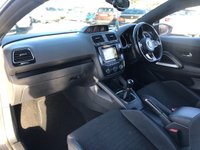 USED 2015 65 VOLKSWAGEN SCIROCCO 1.4 GT TSI BLUEMOTION TECHNOLOGY 2d 123 BHP 2 KEYS+1 FORMER KEEPER+AIR CON+HALF LEATHER SEATS+NAVIGATION+ALLOYS+DAB+USB+AUX+MEDIA+BLUETOOTH