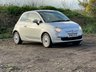 USED 2010 10 FIAT 500 1.2 LOUNGE 3d 69 BHP 25k Miles under average