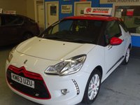 USED 2013 63 CITROEN DS3 1.6 E-HDI DSTYLE RED 3d 90 BHP Lovely Example
