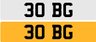 USED NUMBER PLATE PLATE 