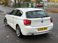 USED 2014 14 BMW 1 SERIES 2.0 120D SPORT 3d 181 BHP 