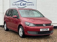 USED 2011 11 VOLKSWAGEN TOURAN 1.6 SE TDI 5d 106 BHP www.suffolkcarcentre.co.uk - Located at Lowestoft