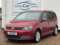 USED 2011 11 VOLKSWAGEN TOURAN 1.6 SE TDI 5d 106 BHP www.suffolkcarcentre.co.uk - Located at Lowestoft