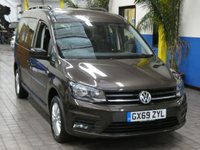 USED 2019 69 VOLKSWAGEN CADDY MAXI 2.0 C20 LIFE TDI 5d 101 BHP 7 SEATS CRUISE PARKING SENSORS 12 MONTHS GOLD WARRANTY