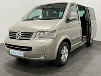 USED 2007 07 VOLKSWAGEN CARAVELLE 2.5 EXECUTIVE TDI 5d 174 BHP Low Mileage 48181 Miles, Full leather , privacy glass, cooler box ,