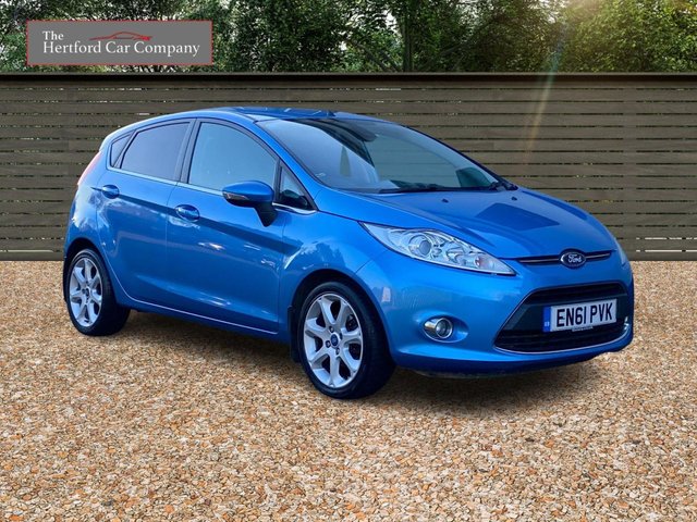 2012 61 Ford Fiesta 1.6 TITANIUM 5d 118 BHP