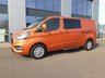 USED 2021 71 FORD TRANSIT CUSTOM 2.0 320 LIMITED DCIV L2 LWB 185PS AUTO NO VAT SIDE STEPS - FORD FOLDABLE ROOFBARS