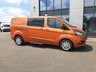 USED 2021 71 FORD TRANSIT CUSTOM 2.0 320 LIMITED DCIV L2 LWB 185PS AUTO NO VAT SIDE STEPS - FORD FOLDABLE ROOFBARS