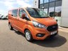 USED 2021 71 FORD TRANSIT CUSTOM 2.0 320 LIMITED DCIV L2 LWB 185PS AUTO NO VAT SIDE STEPS - FORD FOLDABLE ROOFBARS