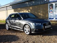 USED 2015 65 AUDI A3 1.4 TFSI S LINE NAV 5d 148 BHP www.suffolkcarcentre.co.uk - Located at Reydon