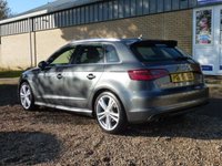 USED 2015 65 AUDI A3 1.4 TFSI S LINE NAV 5d 148 BHP www.suffolkcarcentre.co.uk - Located at Reydon