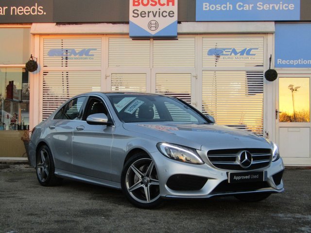 2014 64 Mercedes-Benz C-Class 2.1 C220 BLUETEC AMG LINE PREMIUM 4d 170 BHP