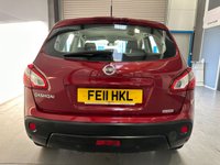 USED 2011 11 NISSAN QASHQAI 1.6 ACENTA 5d 117 BHP R.Sensors, Btooth, Cruise