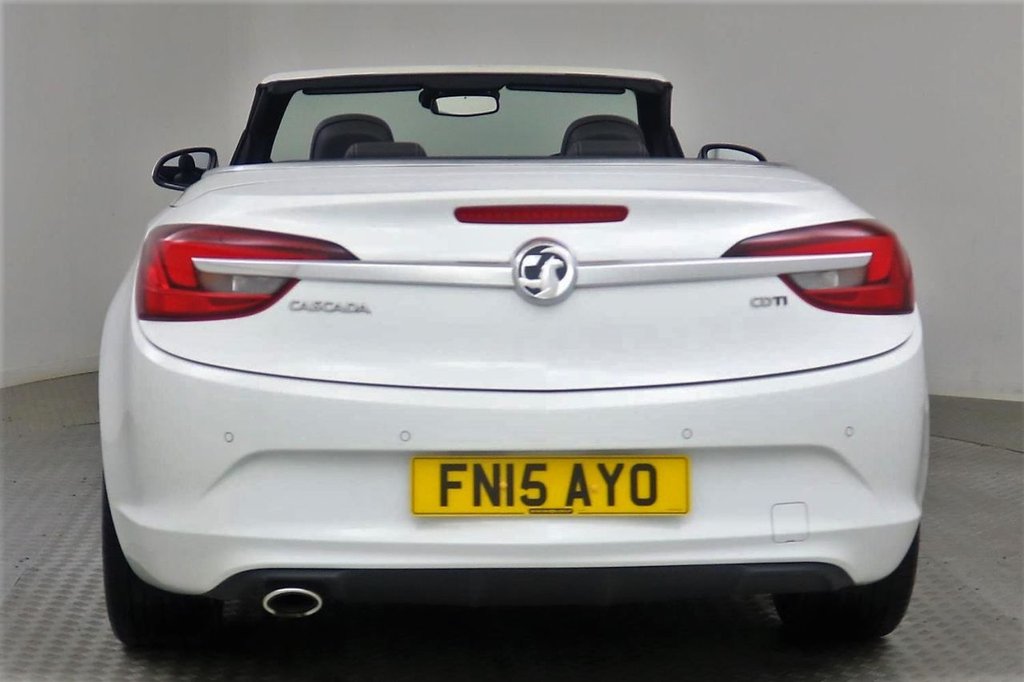 USED 2015 15 VAUXHALL CASCADA 2.0 ELITE CDTI S/S Convertible 2d 165 BHP 