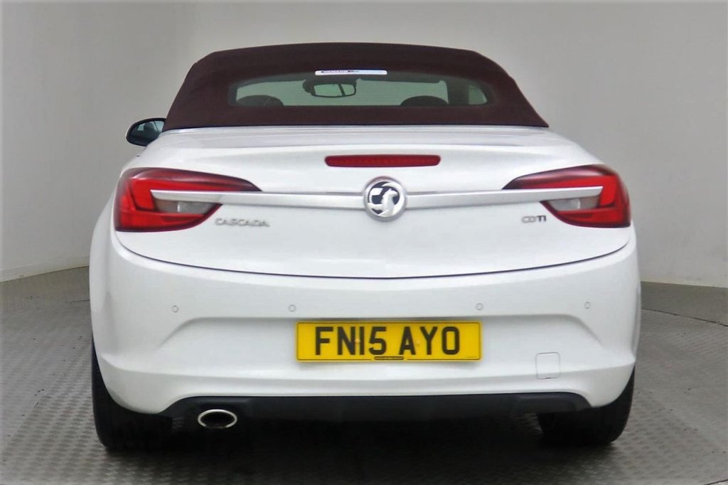 USED 2015 15 VAUXHALL CASCADA 2.0 ELITE CDTI S/S Convertible 2d 165 BHP 