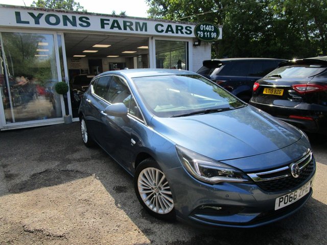 2016 66 Vauxhall Astra 1.6 ELITE NAV CDTI 5d 134 BHP AUTOMATIC