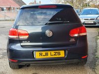USED 2011 11 VOLKSWAGEN GOLF 1.6 MATCH TDI BLUEMOTION TECHNOLOGY 5d 103 BHP PARKING SENSORS - DAB DIGITAL RADIO
