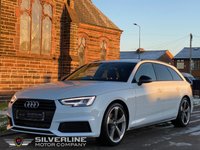 USED 2018 18 AUDI A4 2.0 AVANT TFSI BLACK EDITION 5d 188 BHP 