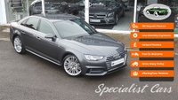 USED 2017 17 AUDI A4 2.0 TDI S LINE 4d 188 BHP 